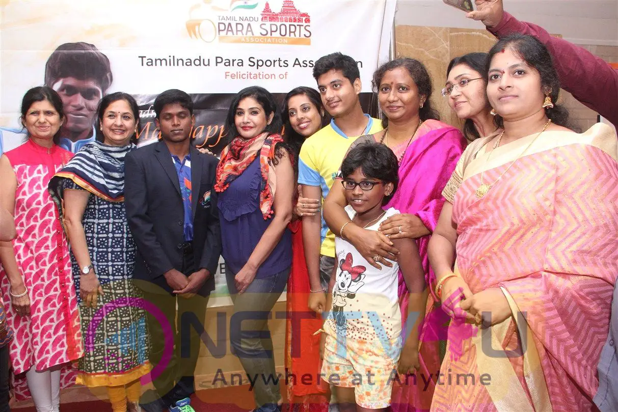 Press Release & Photos Tamilnadu Para Sports Association Honouring Padmashree MARIYAPPAN THANGAVELU Tamil Gallery