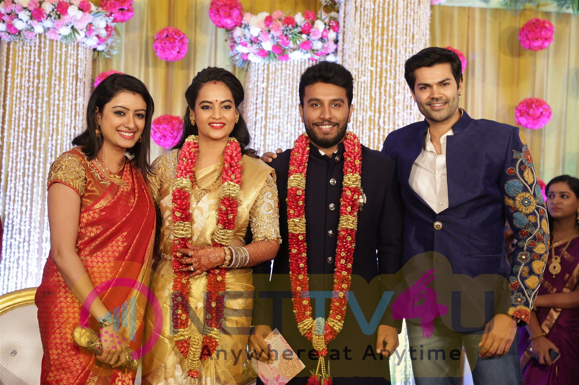 Actor Shivakumar Actress Suja Varunee Wedding Reception Images Tamil Gallery