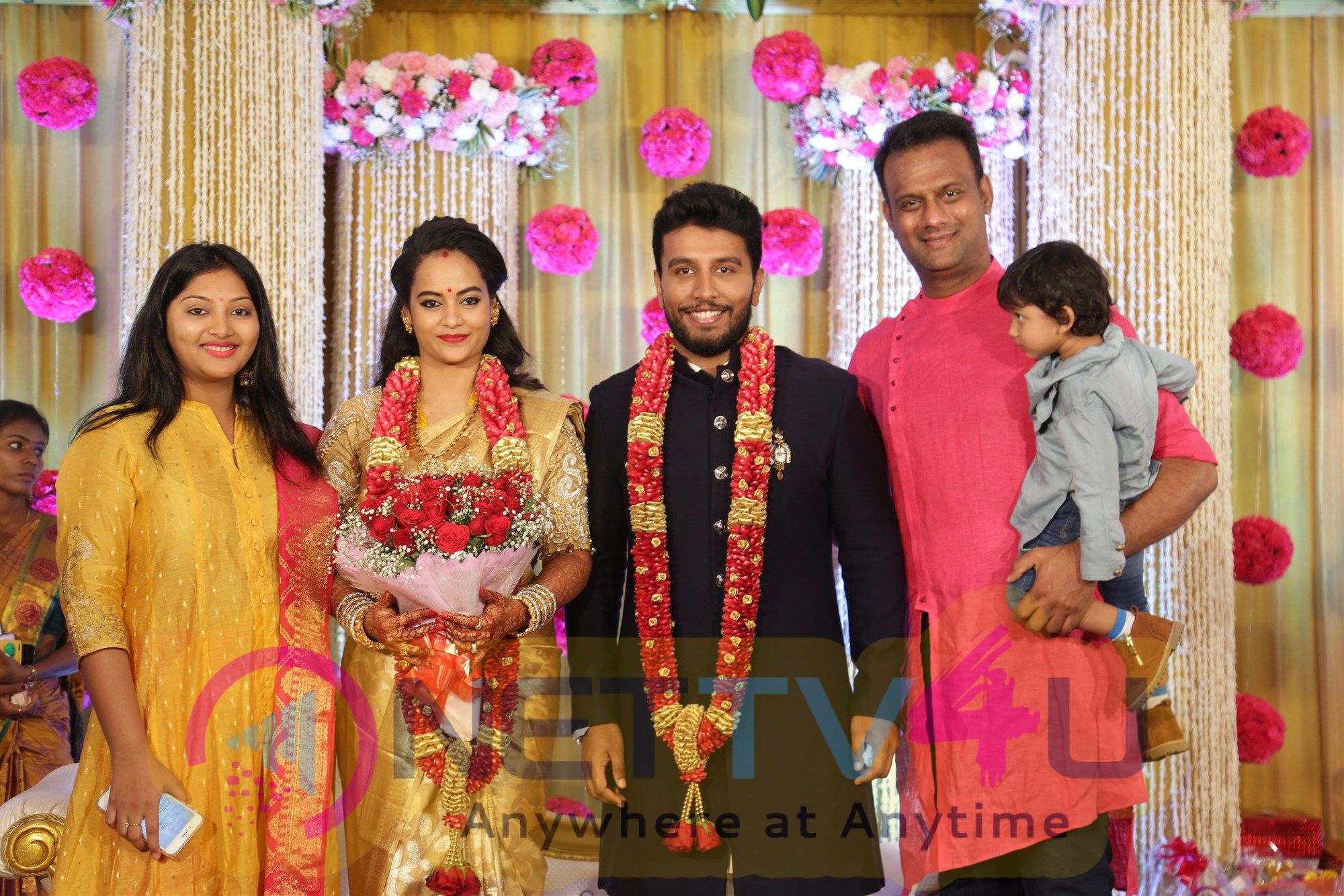 Actor Shivakumar Actress Suja Varunee Wedding Reception Images Tamil Gallery