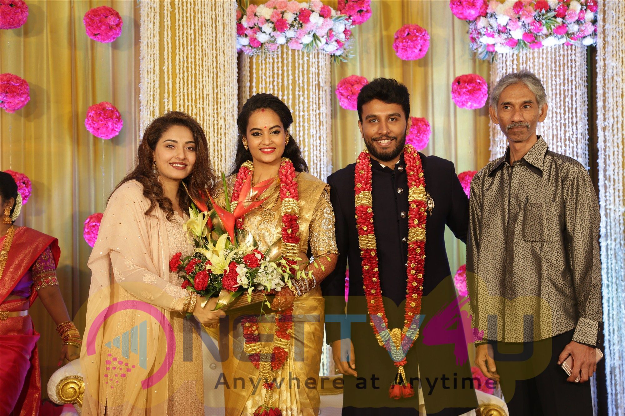 Actor Shivakumar Actress Suja Varunee Wedding Reception Images Tamil Gallery