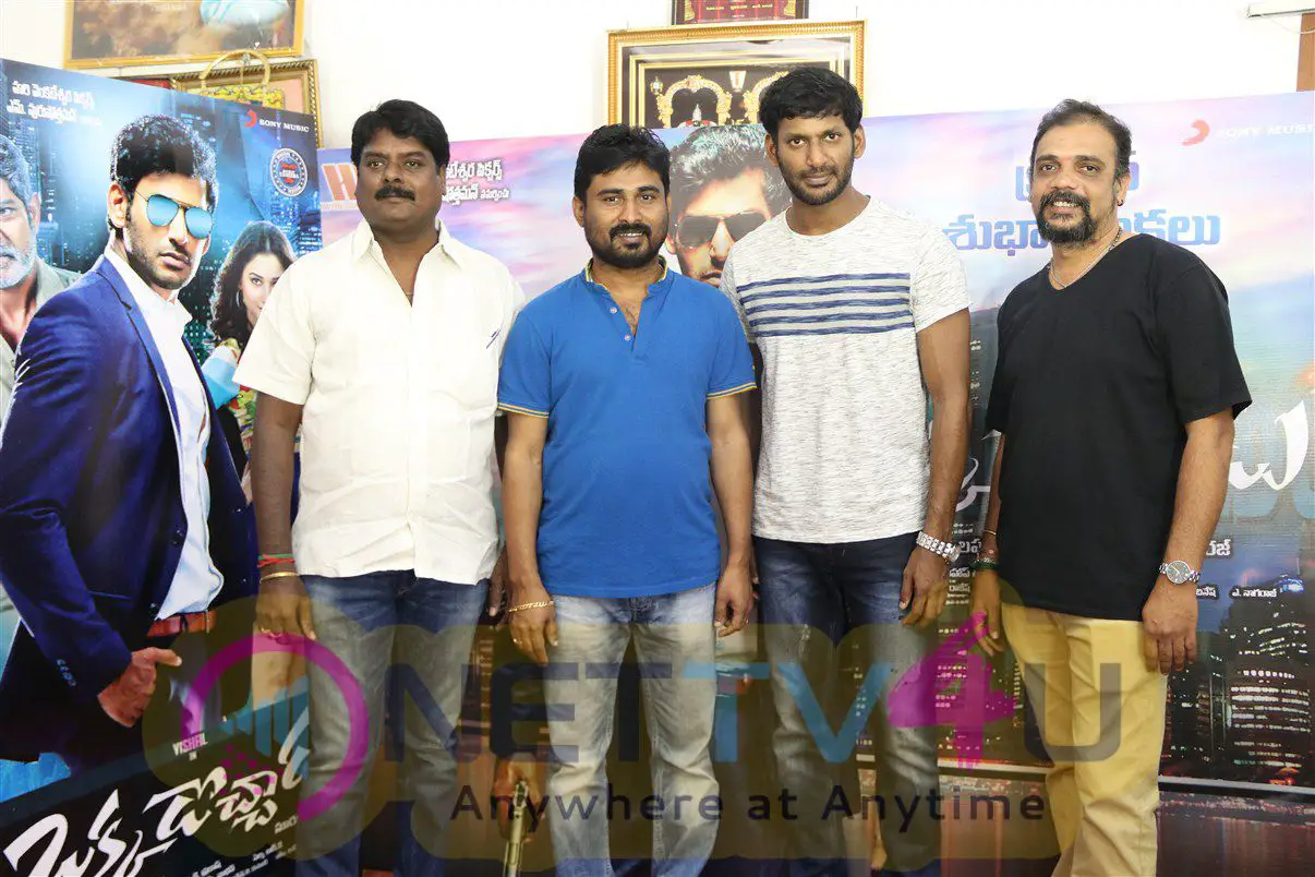 Actor Vishal Press Meet Latest Photos Telugu Gallery