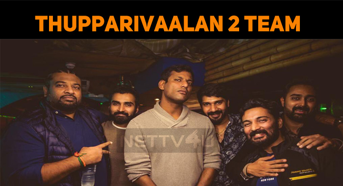 Thupparivaalan 2 Team – After The Day’s Shoot