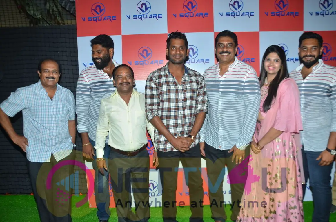 Vishal Launches V Square Sports Pics Tamil Gallery