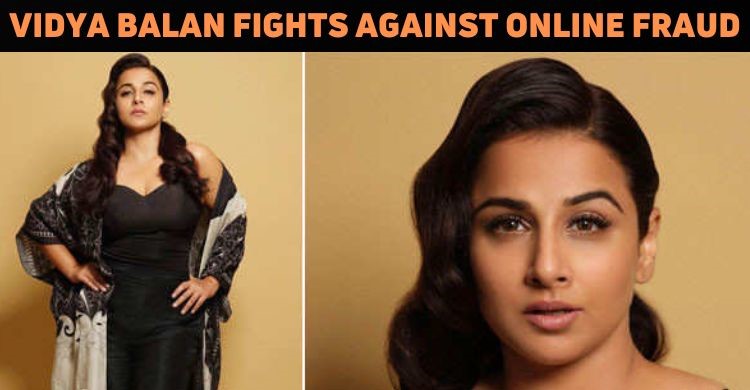 Vidya Balan Files Complaint Over Fake Social Media Accounts