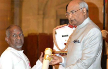 President Greets Ilayaraja In Twitter On Reception Of Award
