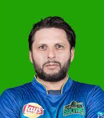 Urdu Cricketer Shahid Afridi