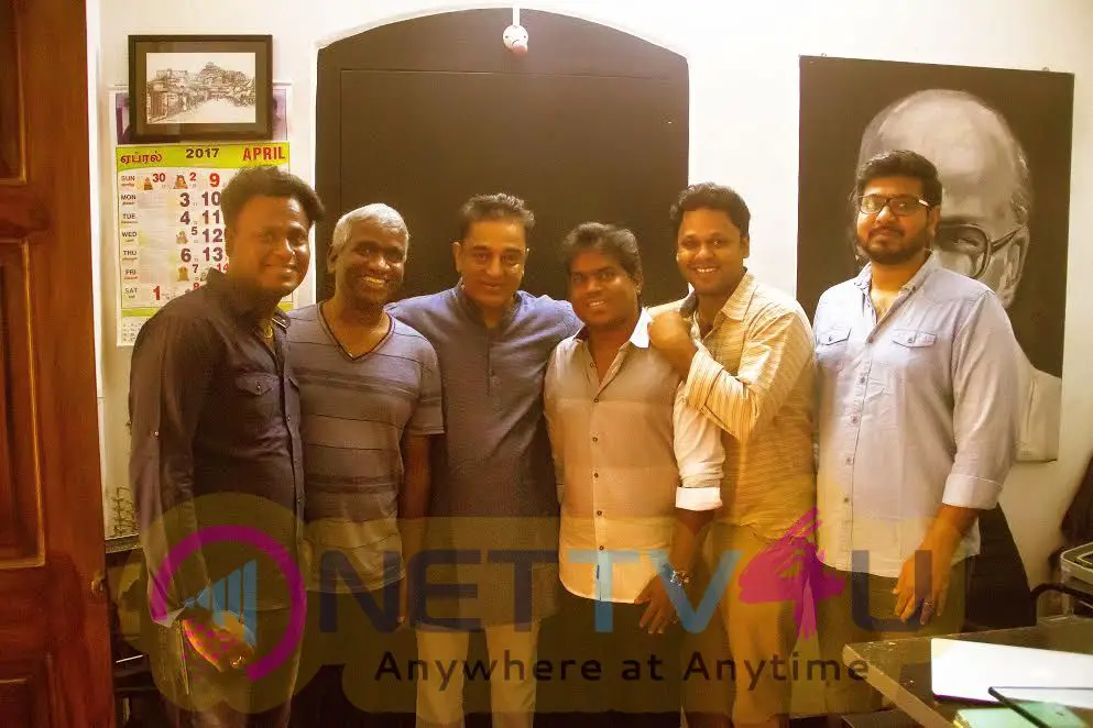 Kamal Haasan Launch Padaiveeran Single Track And Poster Tamil Gallery