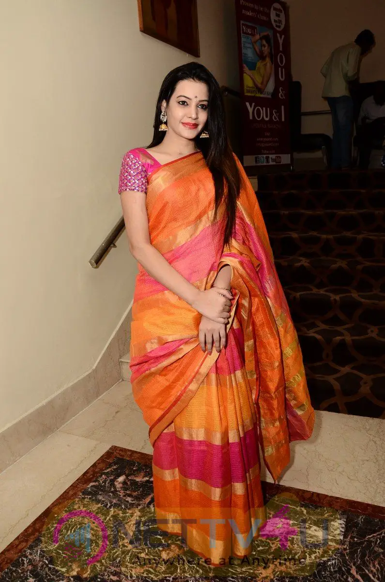 Actress Diksha Panth Angelic Images Telugu Gallery