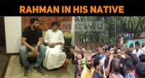 Rahman Consoles Nilambur Flood Victims!