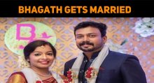 Bhagath Manuel Gets Hitched!