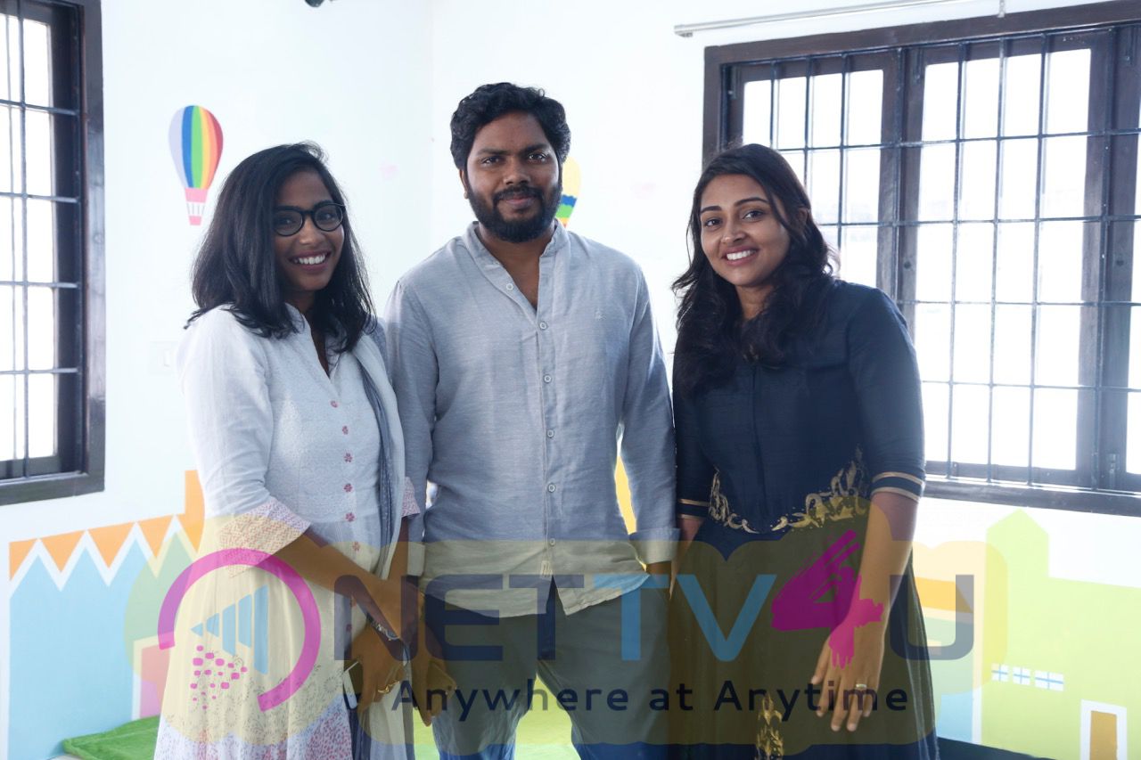 Arya And Pa. Ranjith Launched Chennai's First Sports Play School Photos Tamil Gallery