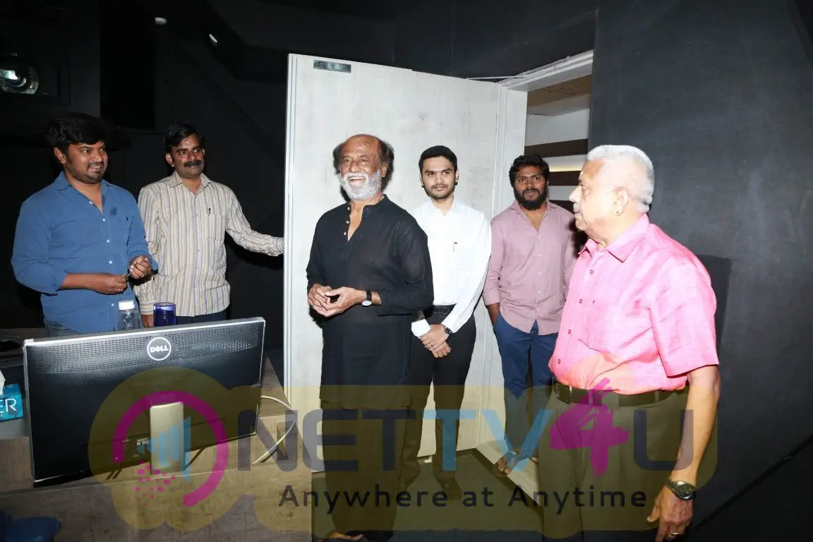 Rajinikanth Kaala Movie Dubbing Photos  Tamil Gallery