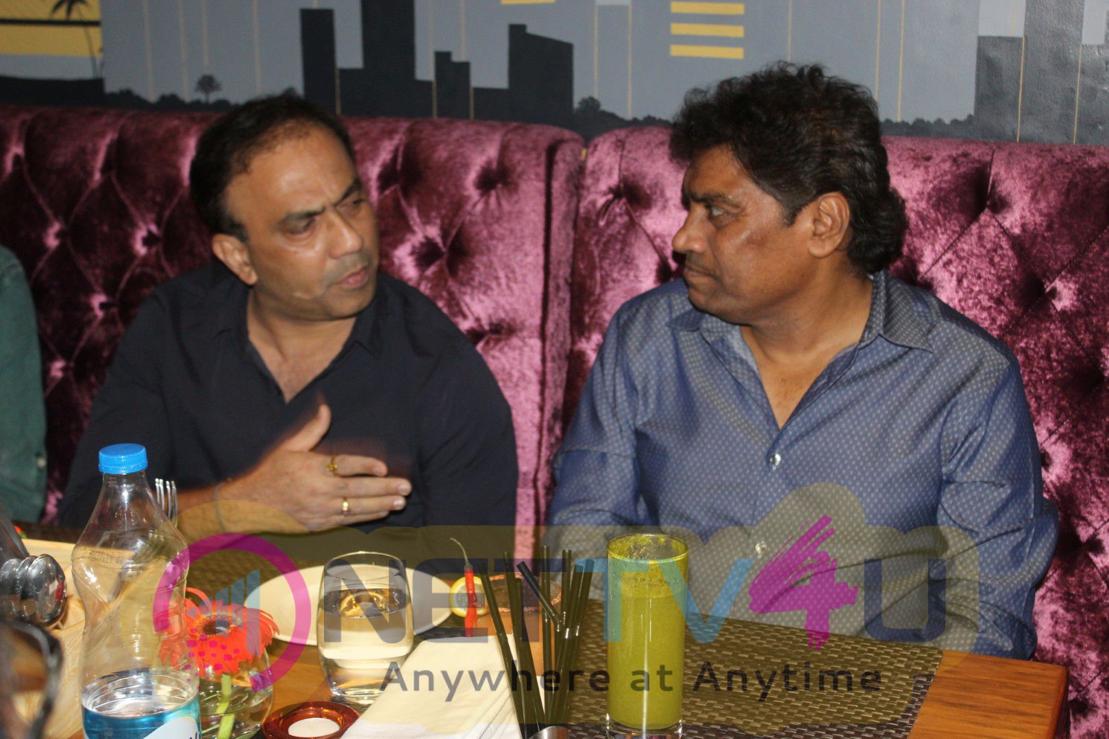 Johnny Lever At Sanjeev Kapoor's The Yellow Chilli Kitchen Stills Hindi Gallery