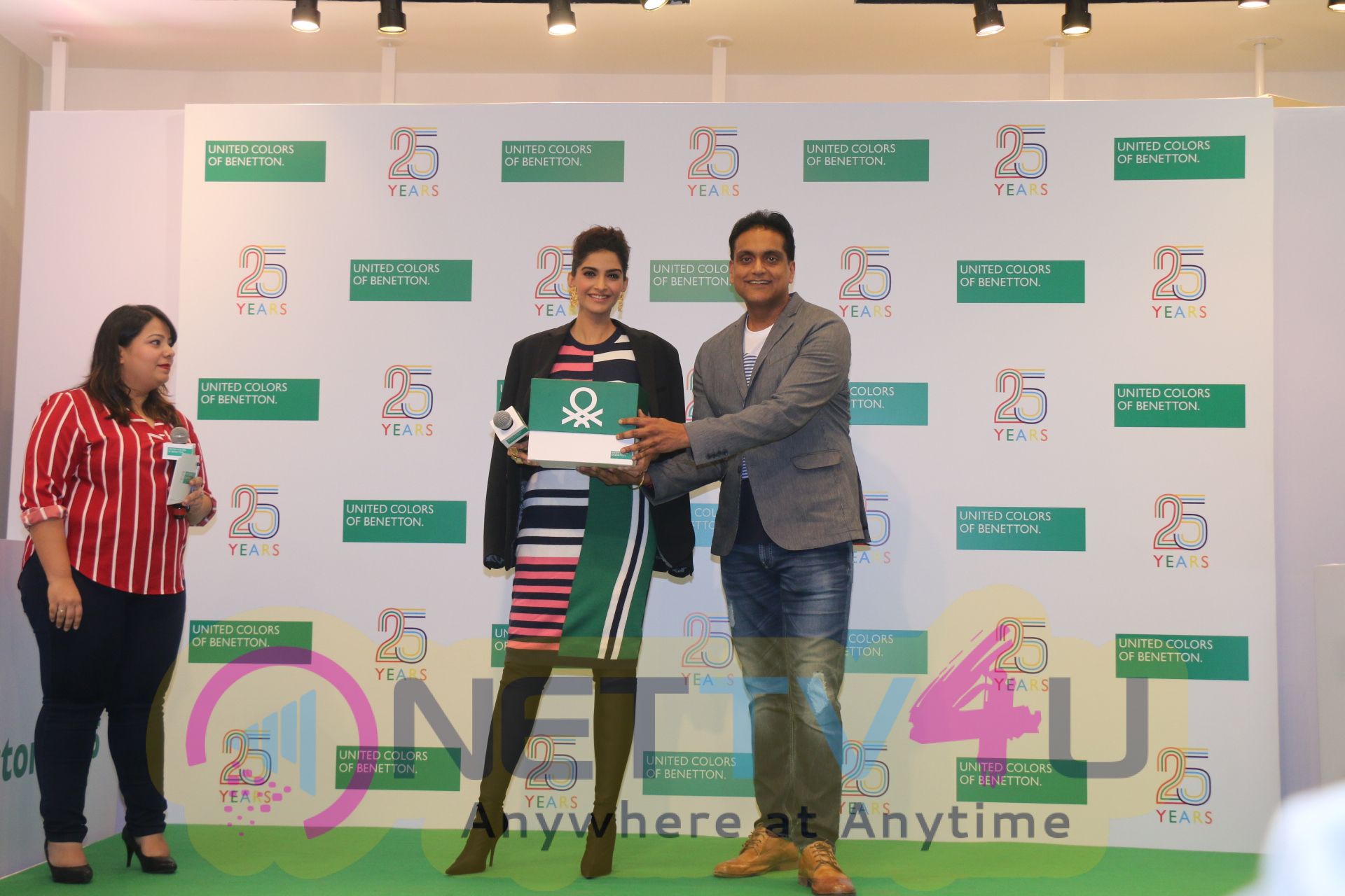 Sonam Kapoor During The 25 Years Celebration Of Benetton India Of Heritage And Values In India At United Colors Of Benetton Imag