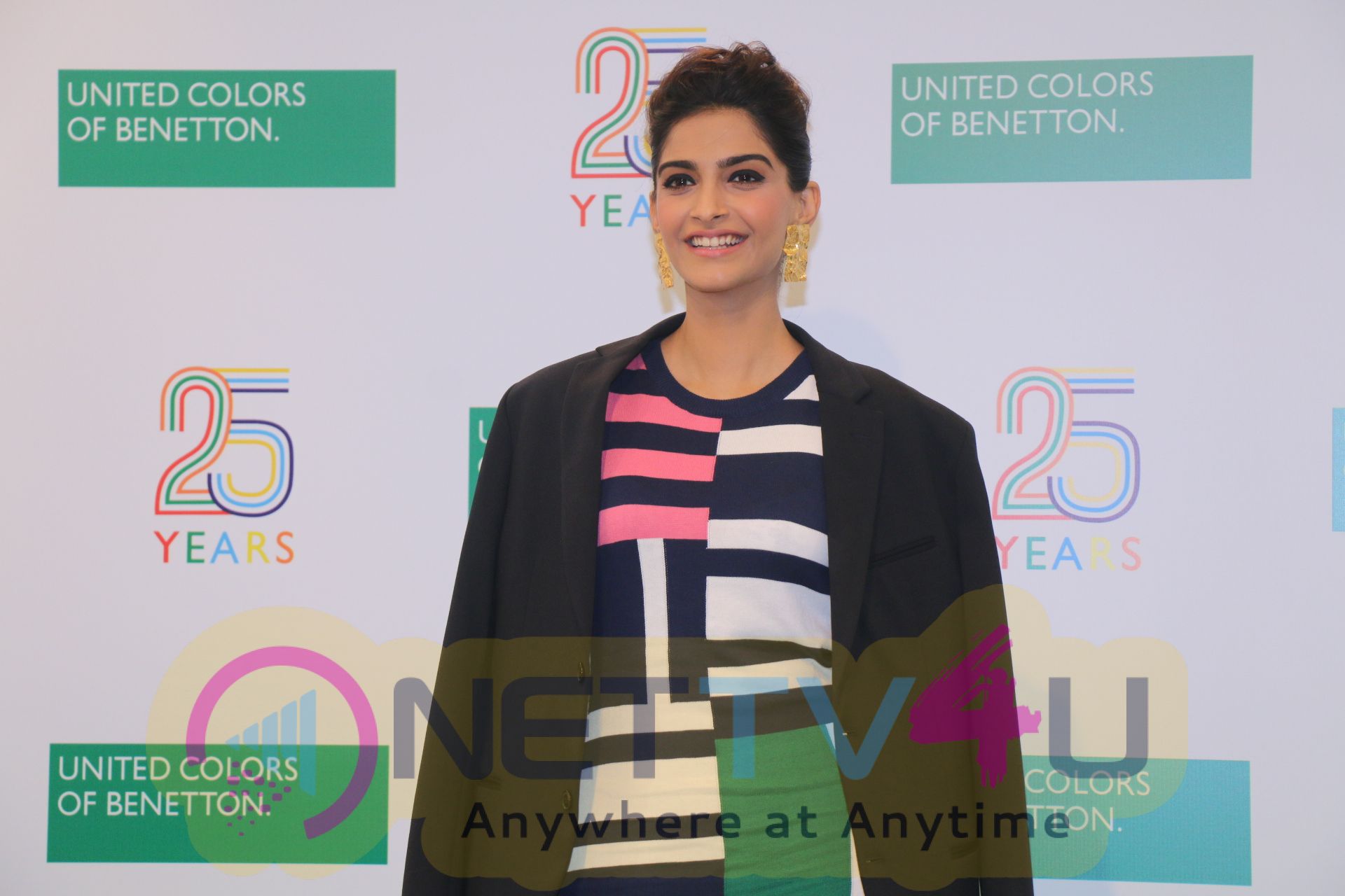 Sonam Kapoor During The 25 Years Celebration Of Benetton India Of Heritage And Values In India At United Colors Of Benetton Imag