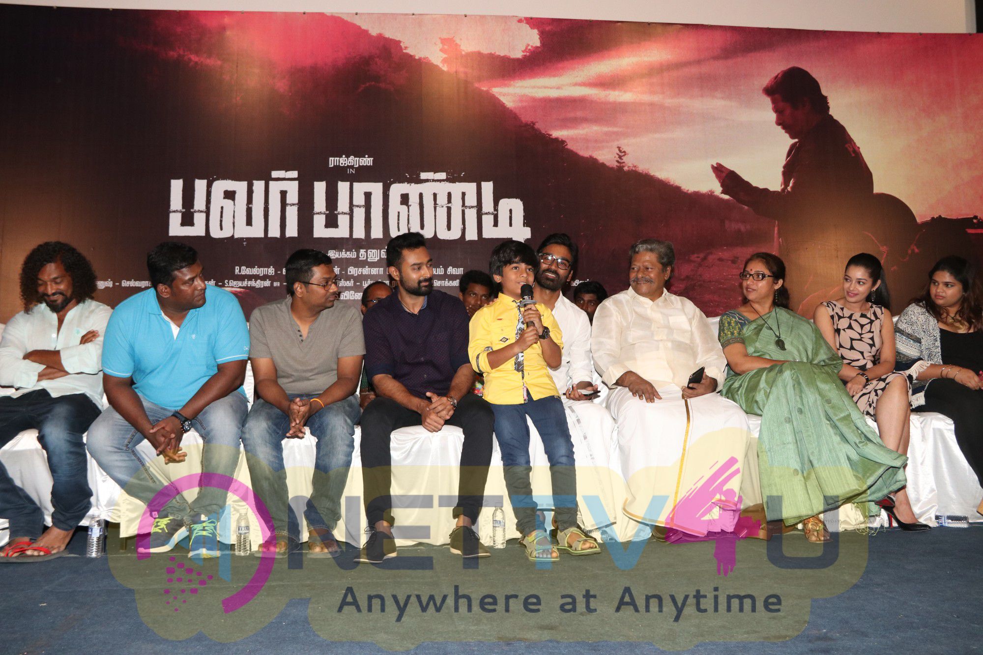 Power Paandi Movie Press Meet Attractive Photos Tamil Gallery