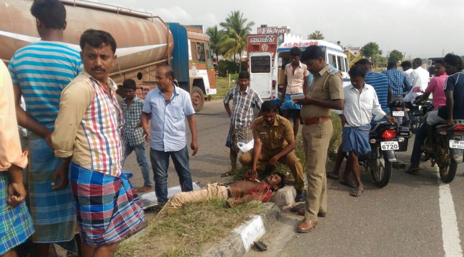 Unidentified Person Found Dead In Madurai Highways!