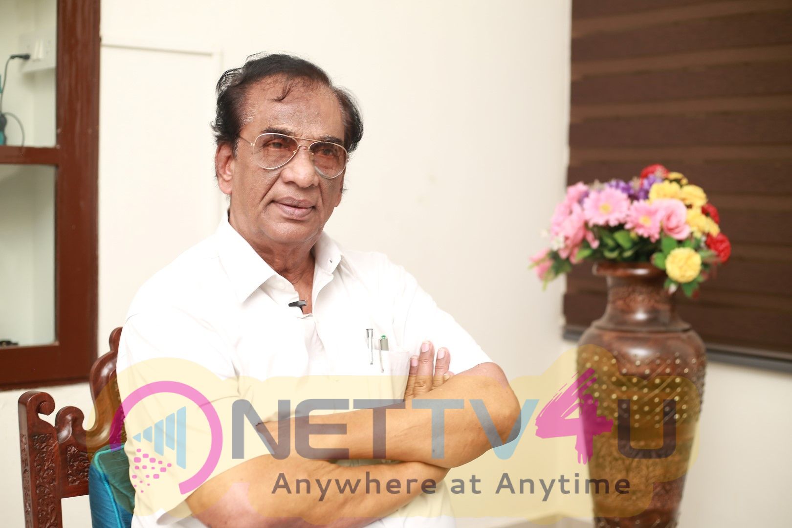 Producer K Rajan Exclusive Interview Images Tamil Gallery