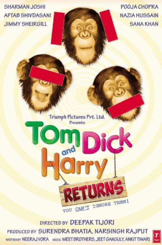 Tom, Dick And Harry Returns Movie Review Hindi Movie Review Tom, Dick And Harry Returns Movie Review Hindi Movie Review