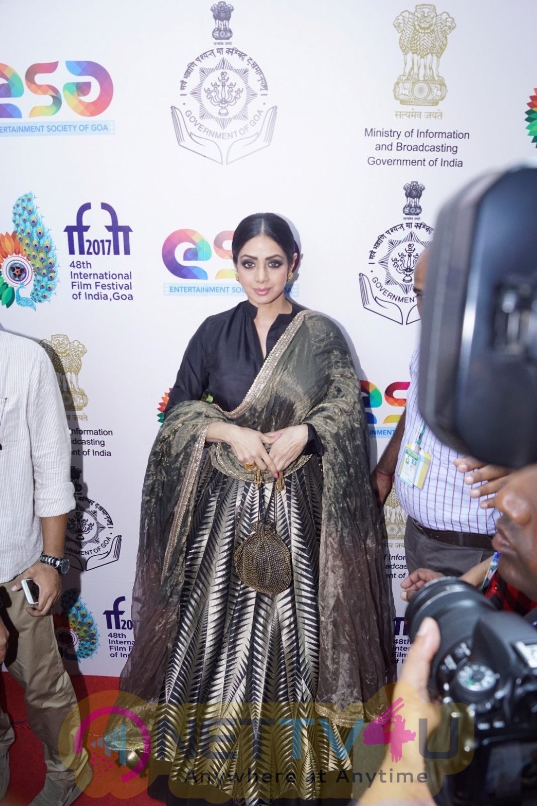 Inauguration Of Indian Panorama By Sridevi At IFFI 2017 Images Hindi Gallery
