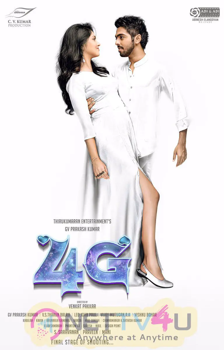 G V Prakash Upcoming Movie 4G Latest Posters Tamil Gallery