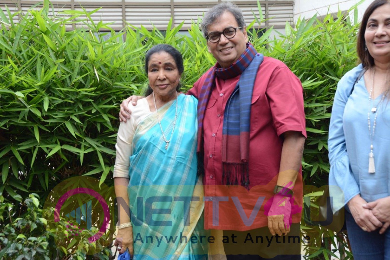 Asha Bhosale At Whistling Woods International For 5th Veda Session Hindi Gallery