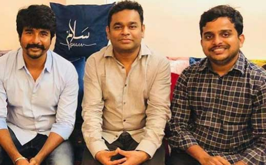 Sivakarthikeyan And Ravikumar Meet A R Rahman