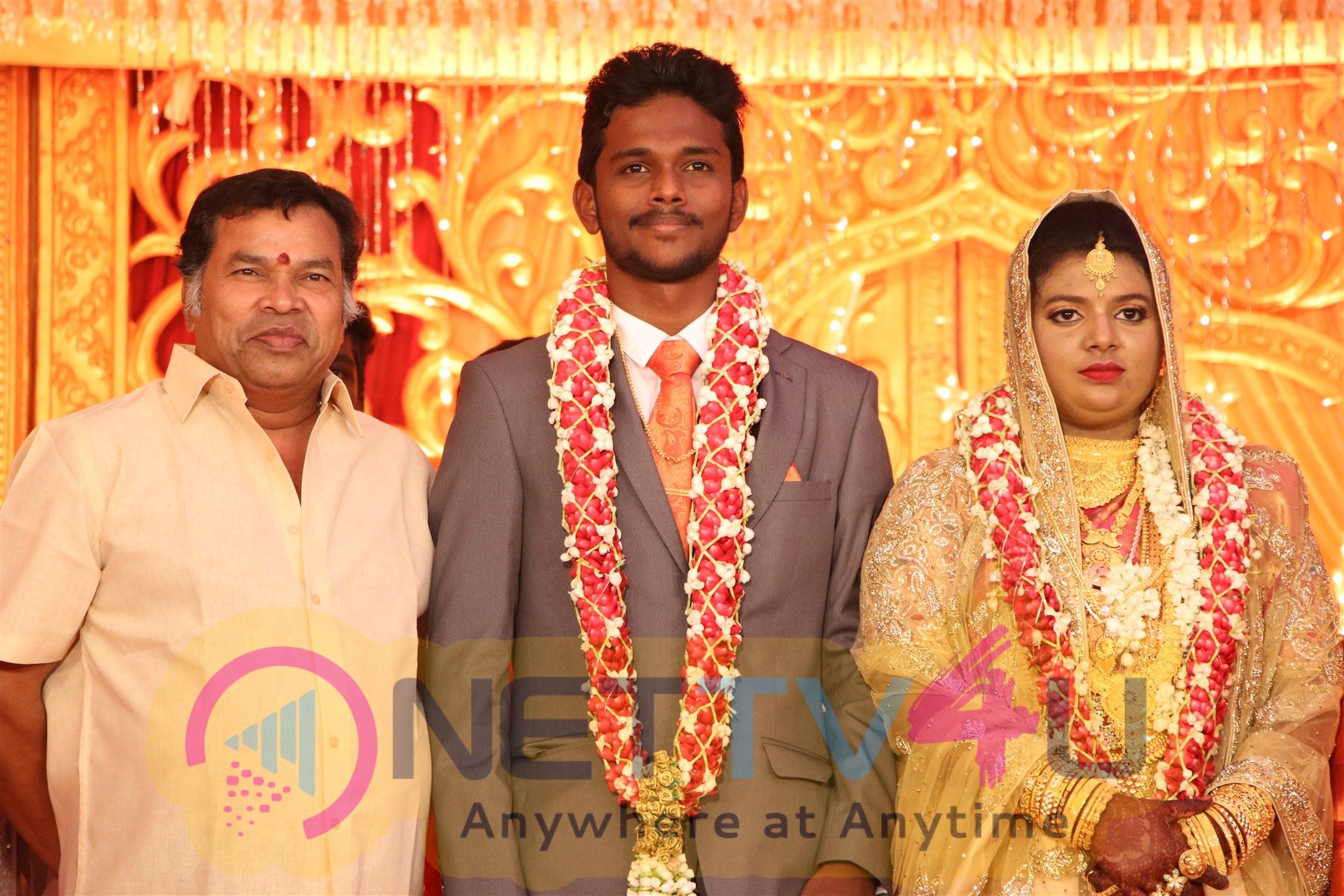 Chidambaram Railway Gate Movie Producer Producer SM Ibrahim Daughter Wedding Reception Stills  Tamil Gallery
