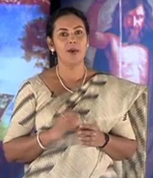 Malayalam Anchor Rosamma Philip