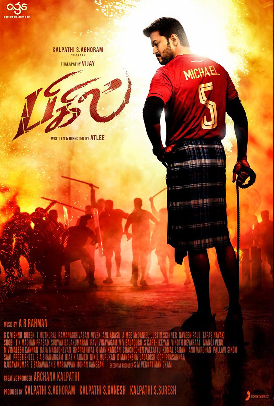Bigil Poster Wallpaper For IOS & Android Tamil Gallery