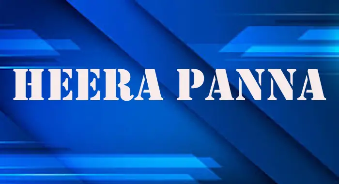 Hindi Tv Serial Heera Panna Synopsis Aired On DOORDARSHAN Channel