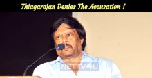 Thiagarajan Denies The Accusation By Pretika Menon!