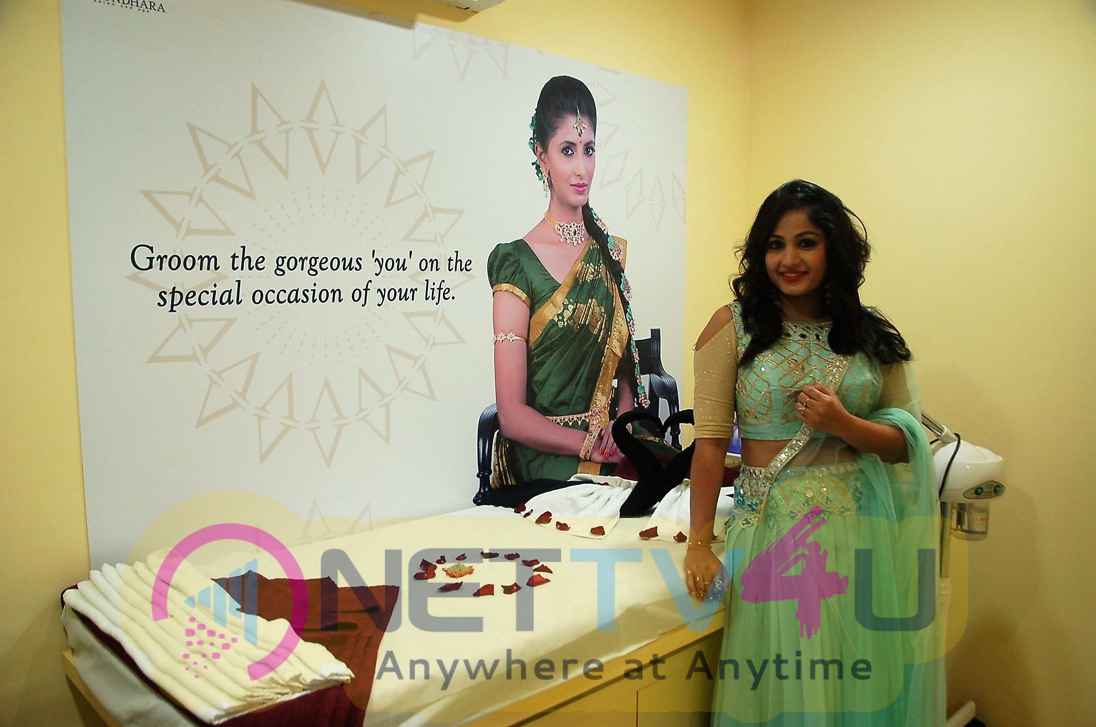 Vasundhara Salon Opens Its First Branch In Rajahmundry Inaugurated By Madhavi Latha Images Telugu Gallery