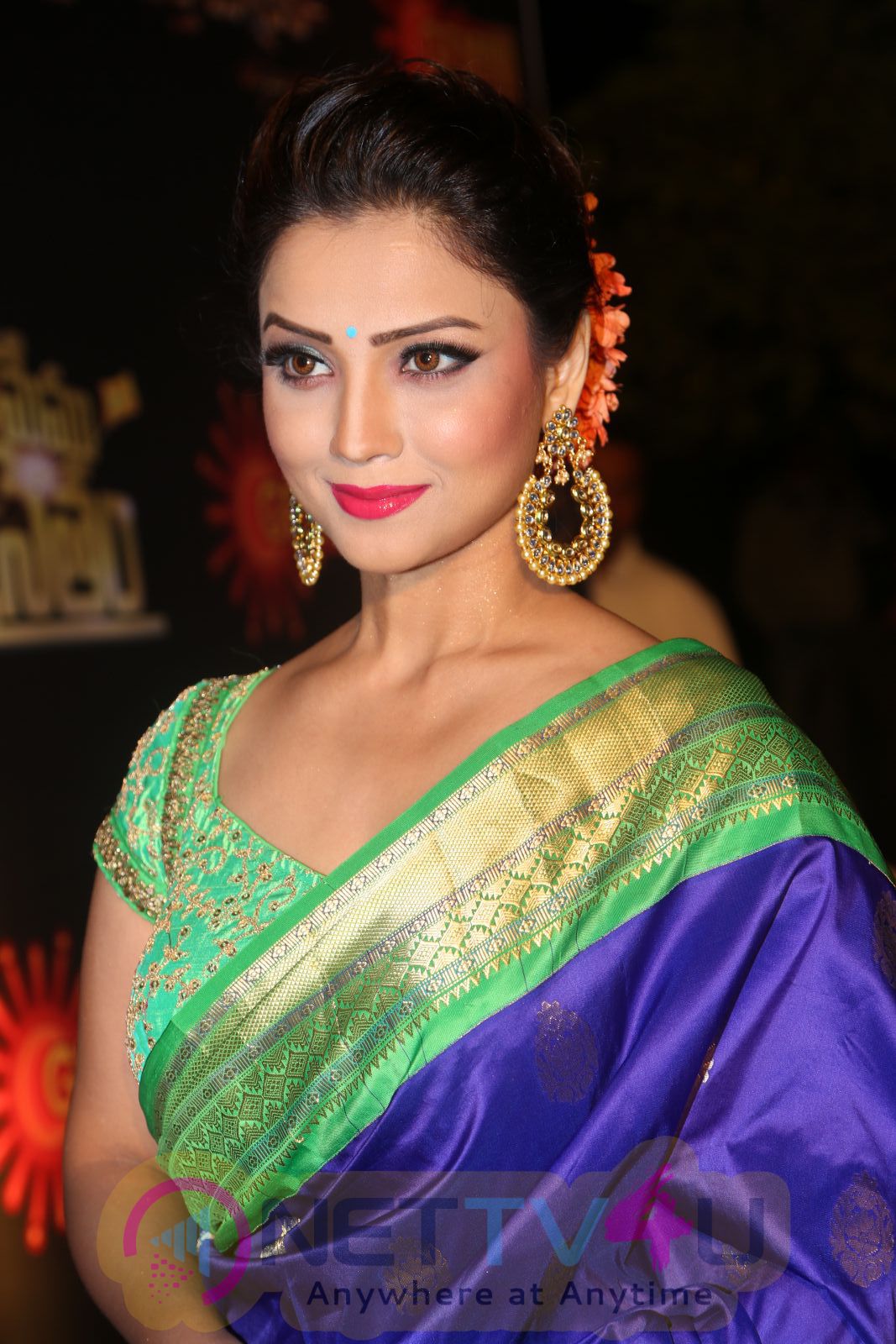Actress Adaa Khan Attractive Photos At Gemini TV Puraskaralu 2016 Telugu Gallery