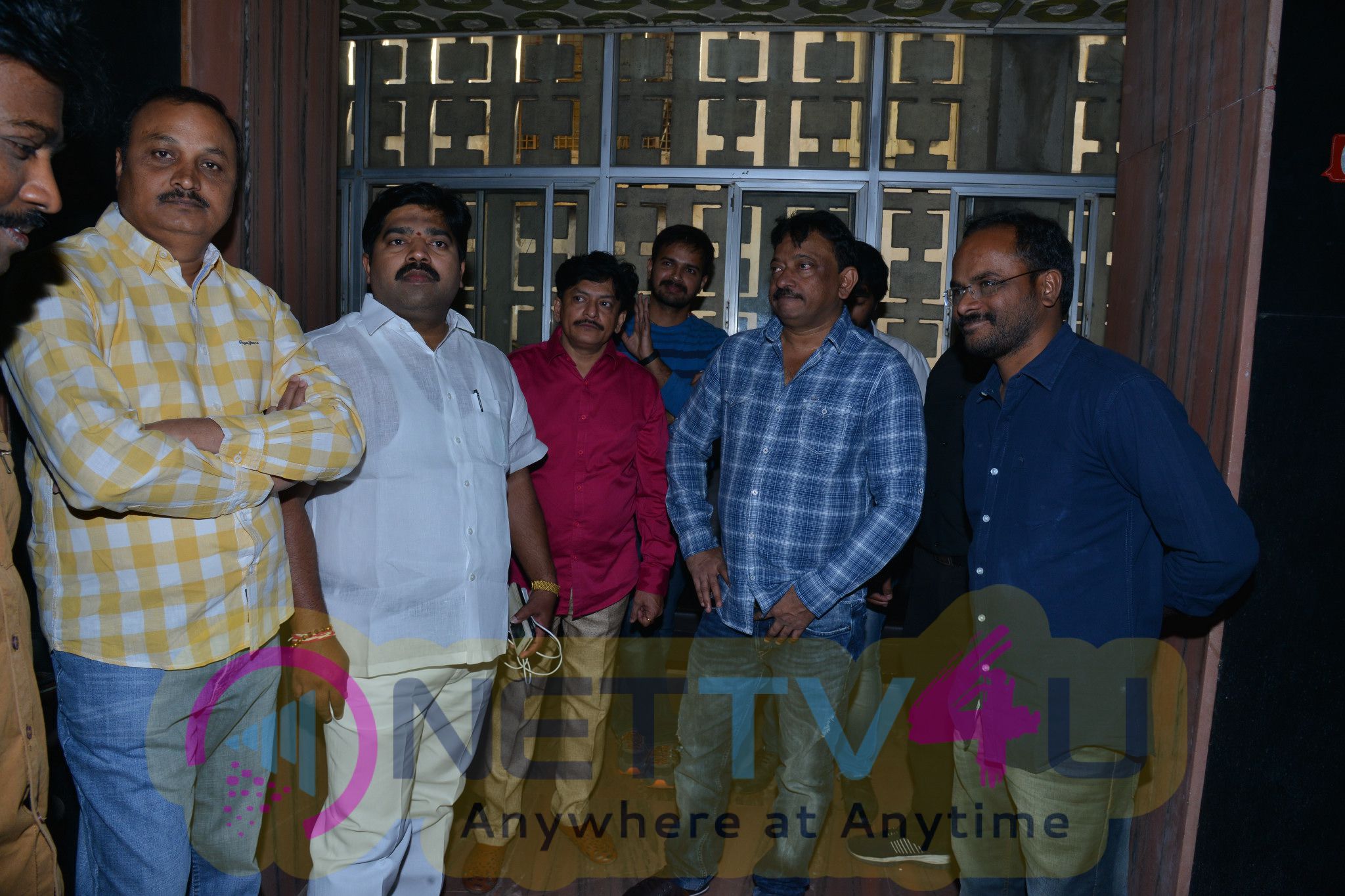 Vangaveeti Movie Team At Devi Theater Stills Telugu Gallery