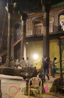 Bhaagamathie Movie Working Stills Telugu Gallery