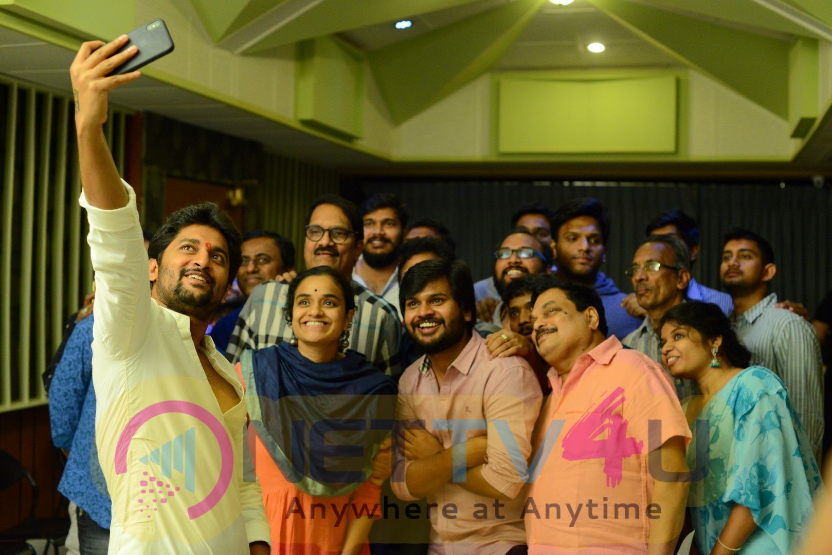 Nagarjuna And Nani Movie Songs Recording Photos Telugu Gallery