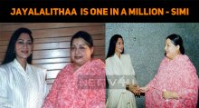 There’ll Never Be Another Jayalalithaa – Simi Garewal