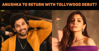 Anushka Sharma To Make Comeback With Tollywood ..