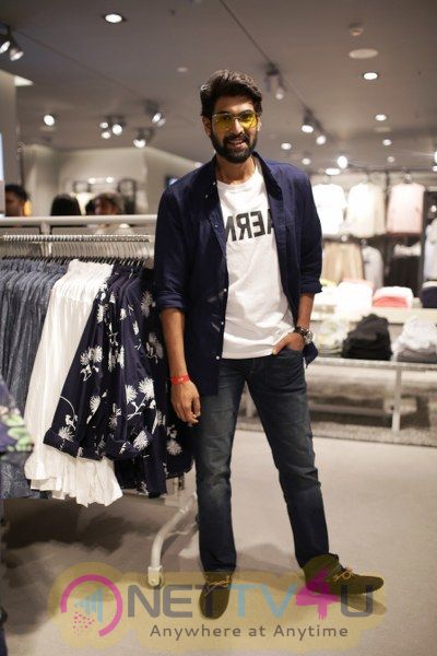 Rana Daggubati And Tamannah At The Launch Of H&M Store In Hyderabad Telugu Gallery