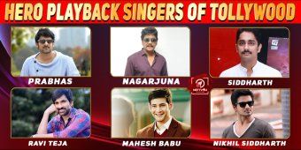 Hero Playback Singers Of Tollywood
