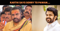 Karthi Apologizes To Pawan Kalyan Over ‘Tirupat..