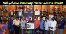 Sathyabama University Honors Kaatrin Mozhi!
