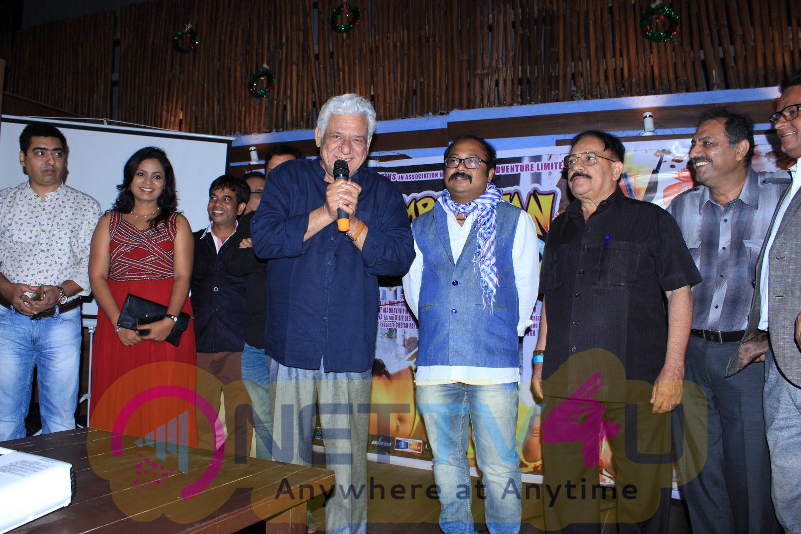 Actor Om Puri At Trailer Launch Of Rambhajan Zindabad Photos Hindi Gallery