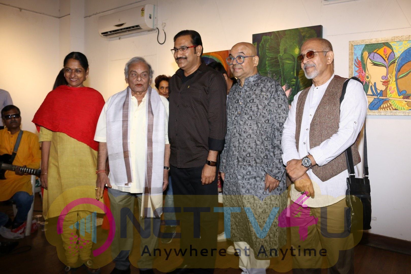 Inauguration Of An Unique Art Exhibition Paintings By The Artist Sydney Lobo With Many Celebs Photos Hindi Gallery