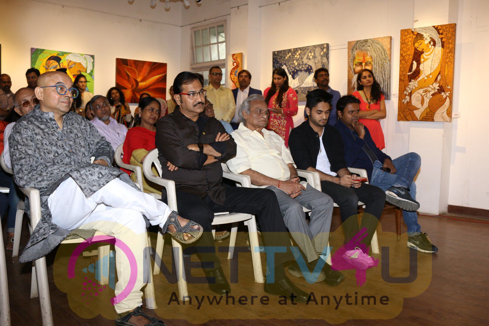 Inauguration Of An Unique Art Exhibition Paintings By The Artist Sydney Lobo With Many Celebs Photos Hindi Gallery
