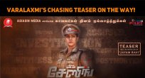 Varalaxmi’s Chasing Teaser On The Way!
