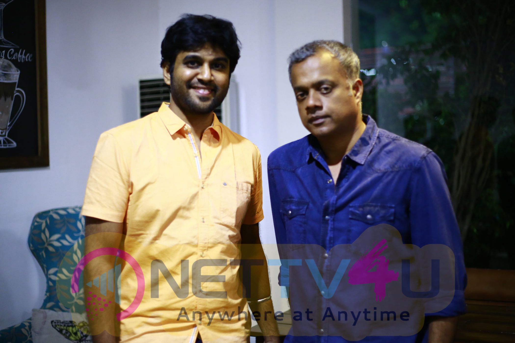 Director Gautham Menon Launched Mathiyaal Vell Single Track Stills Tamil Gallery