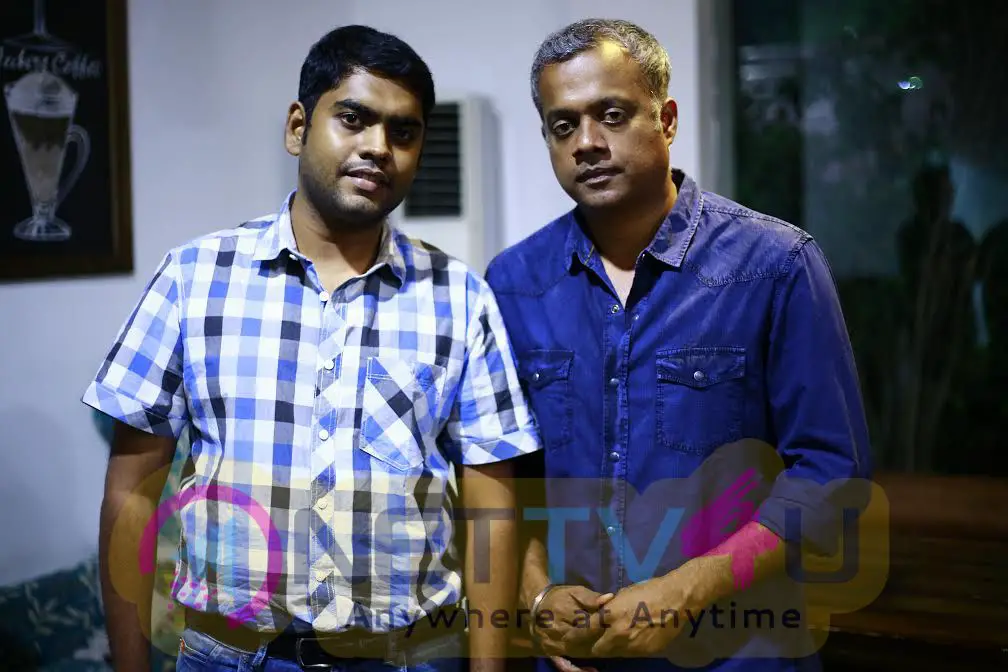 Director Gautham Menon Launched Mathiyaal Vell Single Track Stills Tamil Gallery