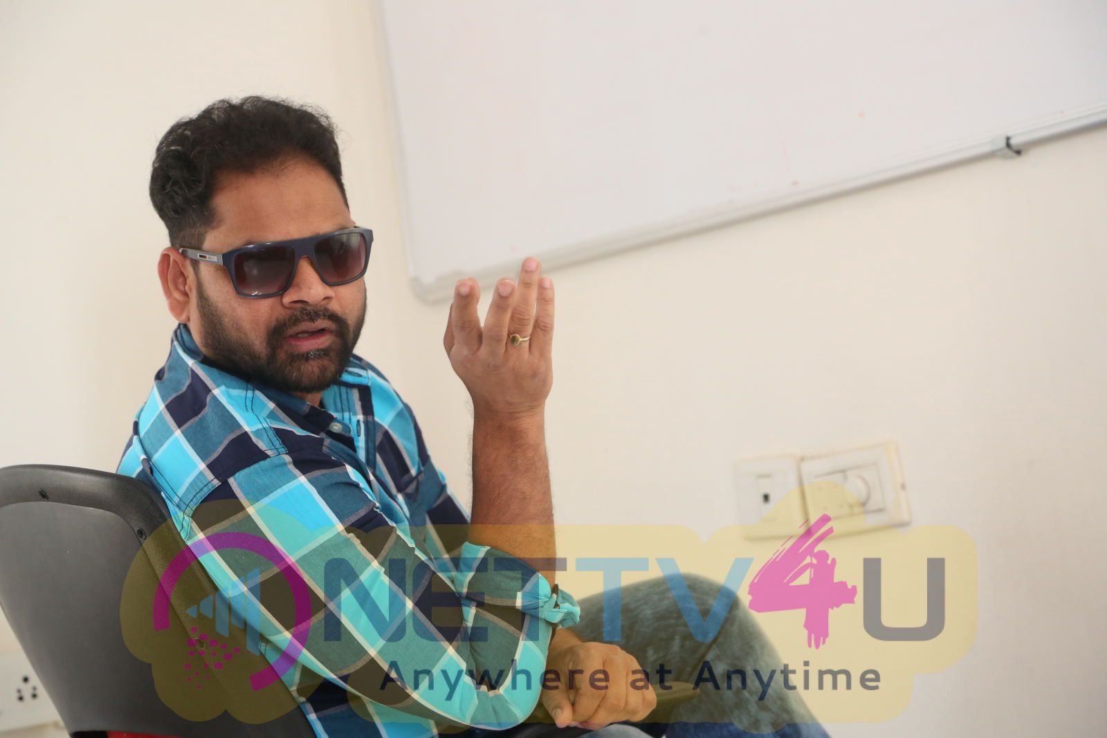 Good Looking Stills Of Director S.K.Satya Interview Telugu Gallery